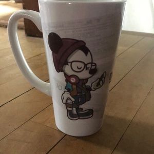 Disney Mug HIPSTER MICKEY Wonderground Gallery Disneyland Mug Jerrod Maruyama